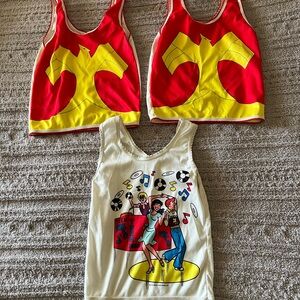Vintage Underoos size small - 4-6 - Wonder Woman and DJ graphic